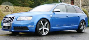 ��������� Audi S6 �� ����������� ������ Eibach 